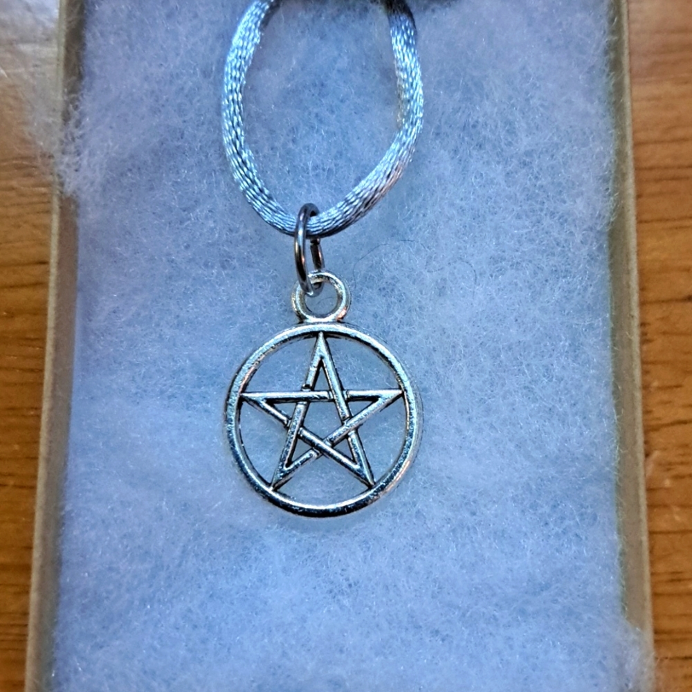 Silver Pentagram Necklace